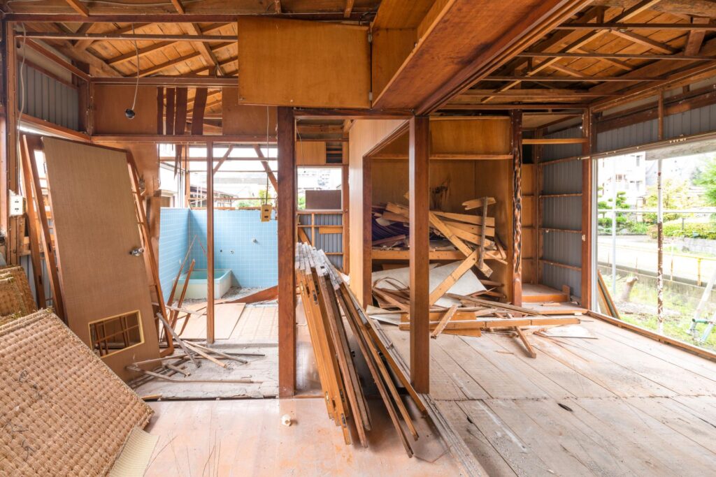 解体工事の画像