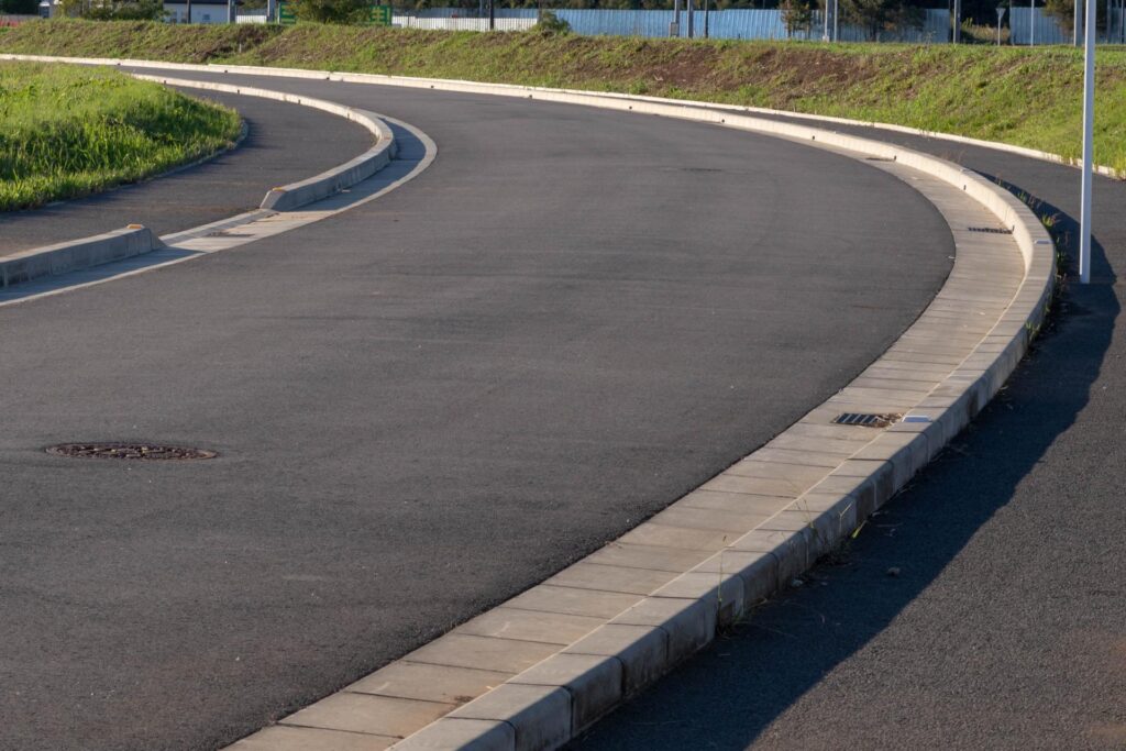 道路改良工事の画像