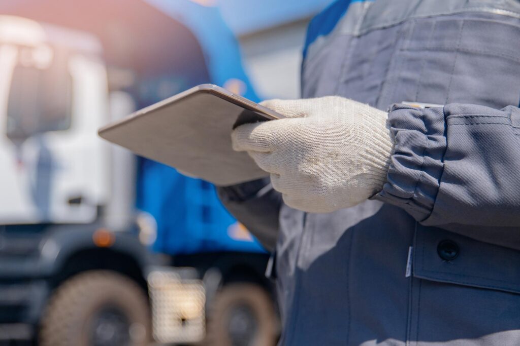 産業廃棄物回収の画像