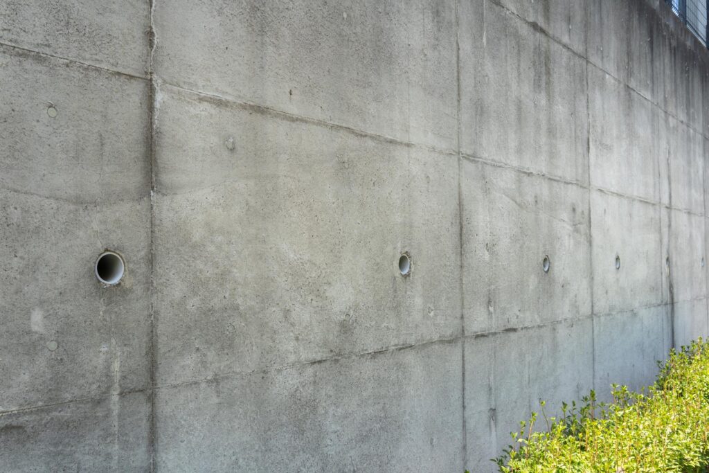 擁壁工事の画像