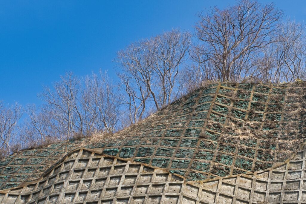 擁壁工事の画像